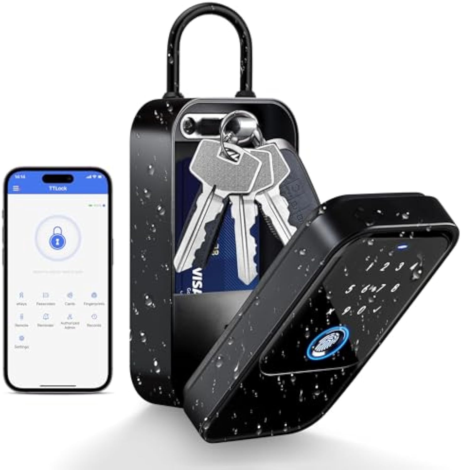 Card Index Box - TTlock Smartkey Lock Box Домашний ключ