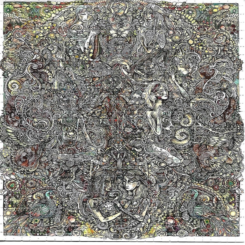 Ink Blotter Paper - Все психоделические LSD без кислоты промокашка