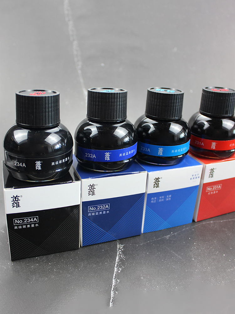 Fountain Pen Bottled Ink - Чернила Hero для письма и каллиграфии: