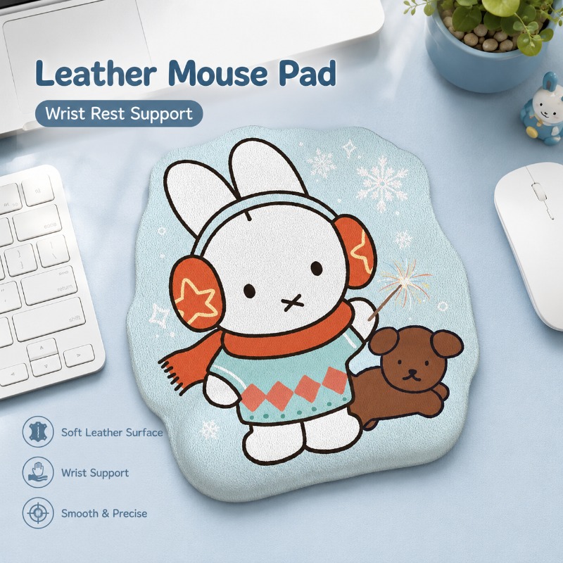 Кожаный коврик для мыши с подс – обзор и цена Leather Desk Pad