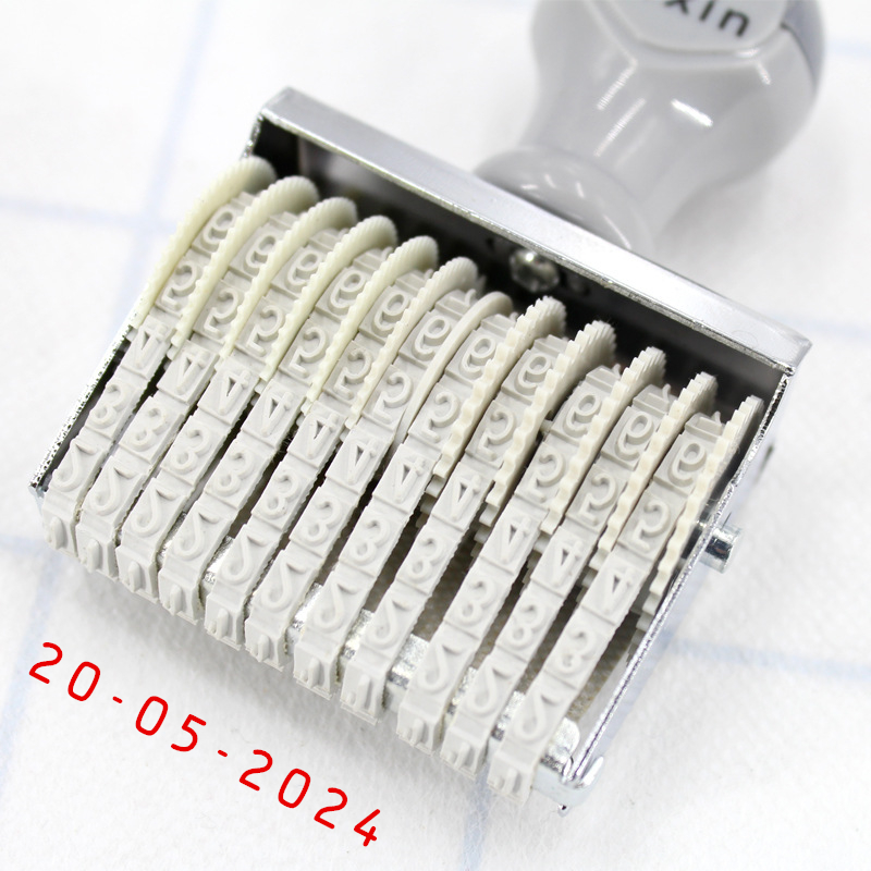 Портативный Яркий штамп 8/10,  – обзор и цена Rubber Date Stamp