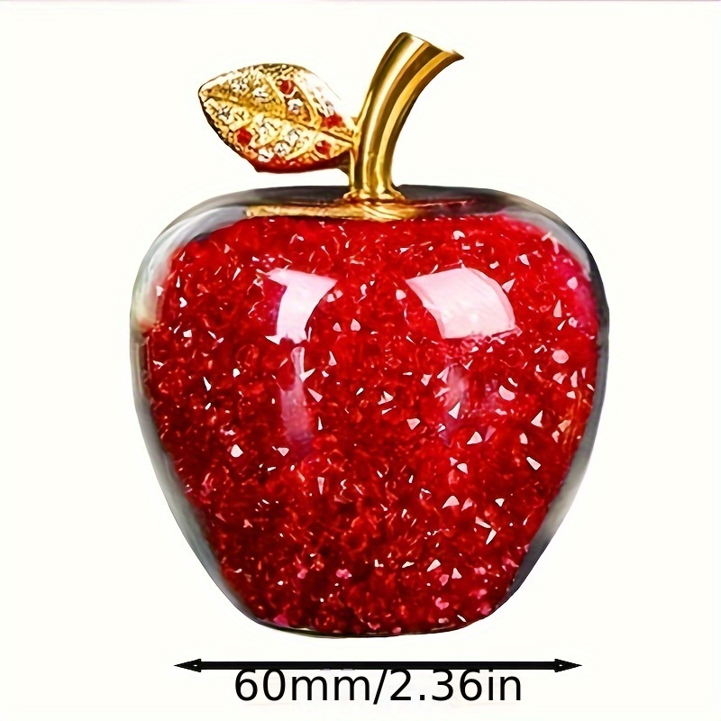 Цветное Хрустальное яблоко пре – обзор и цена Paper Weight Crystal