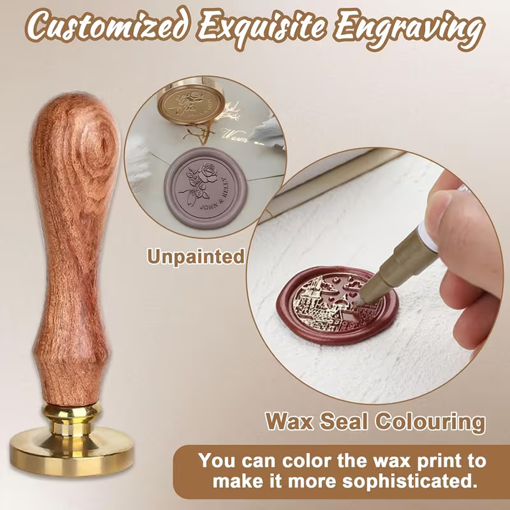 Персонализированный восковой ш – обзор и цена Wax Seal Stamp Set