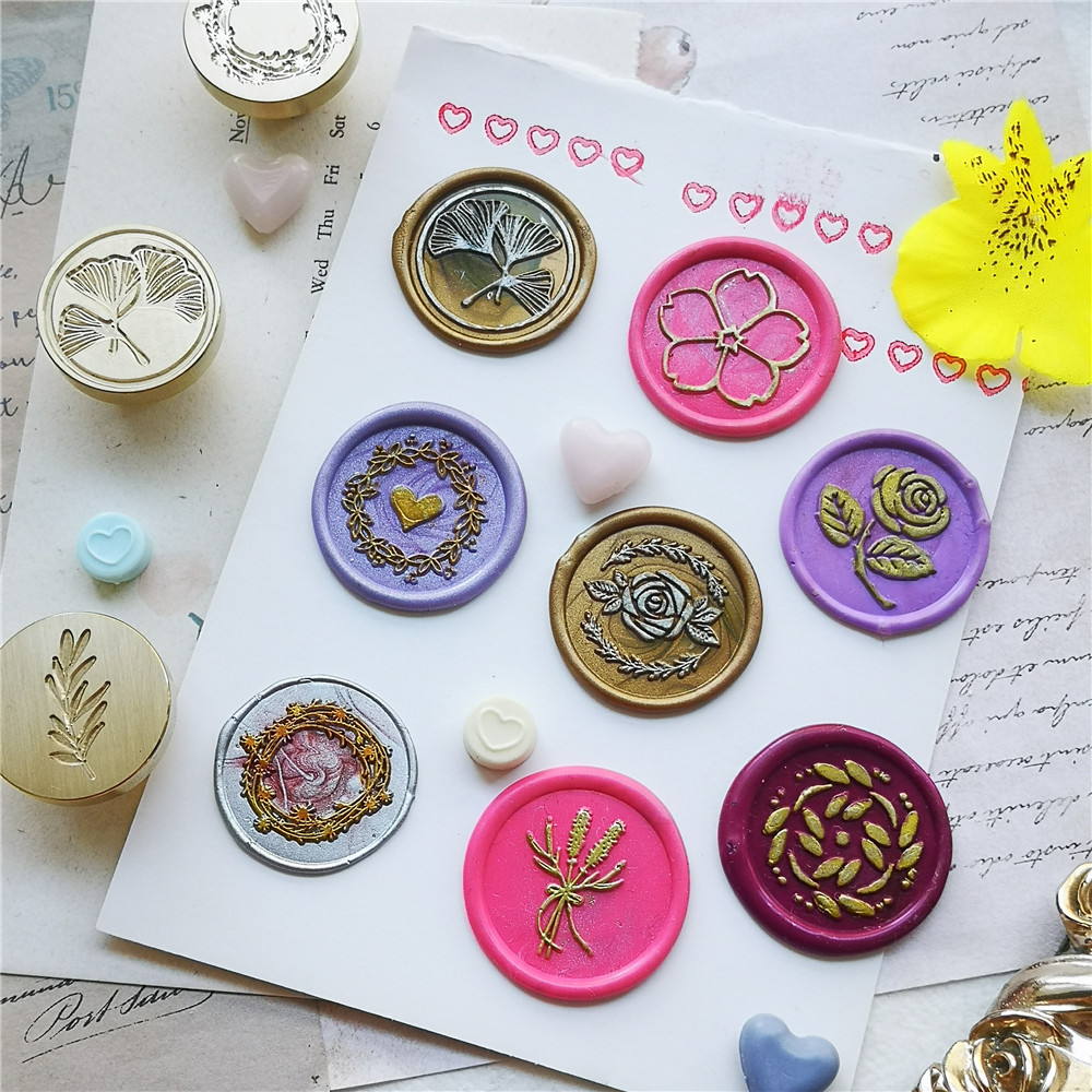 Восковая печать, цветочные шта – обзор и цена Wax Seal Stamp Set