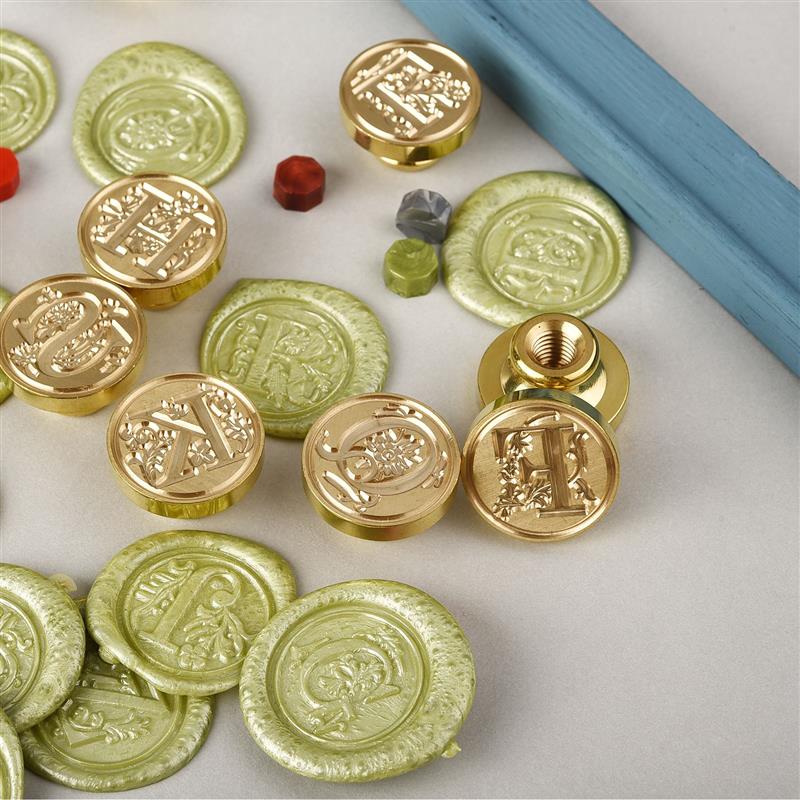 Винтажный сургучный штамп A-Z, – обзор и цена Wax Seal Stamp Set
