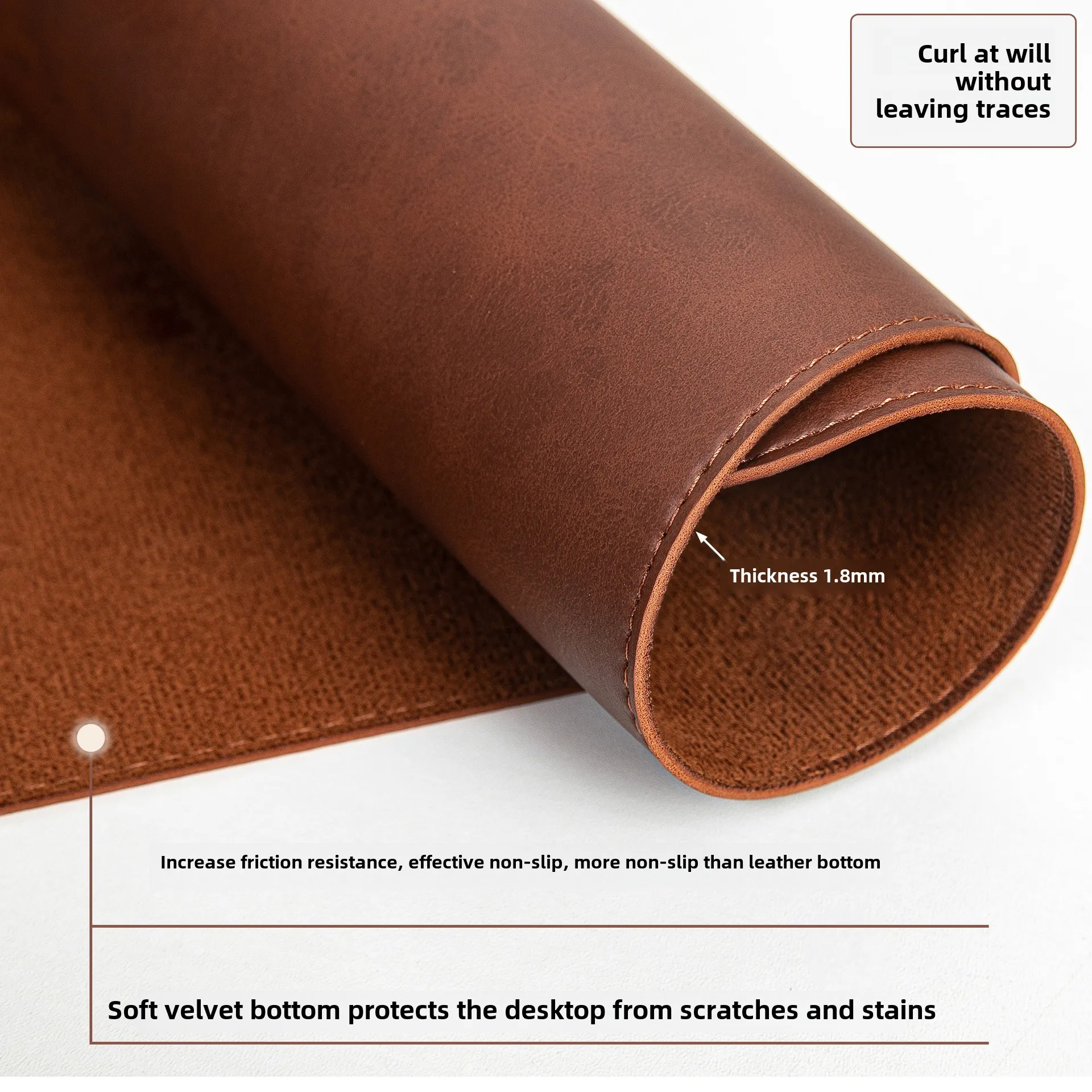 Водонепроницаемый коврик для с – обзор и цена Leather Desk Pad